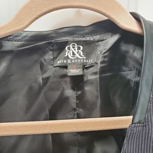 Rock & Republic Pinstripe Vest